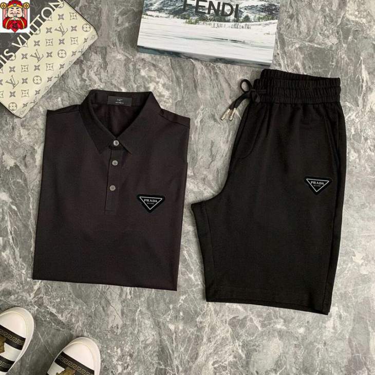 Picture of Prada Shirt Pant Suits _SKUPradaM-3XLkdtr25824378